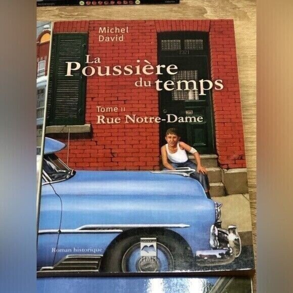 Lot 4 LIvres/Books Michel David-La Poussiere Du Temps tome 1-4 French Softcover - Picture 5 of 7
